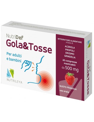 Nutridef Gola&tosse 20 Compresse