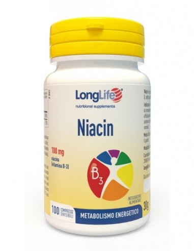 Longlife Niacin 100 Mg 100 Compresse...