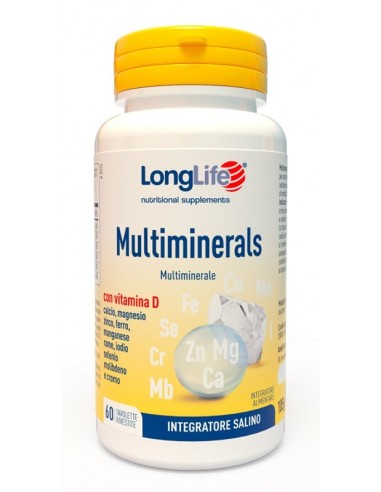 Longlife Multiminerals 60 Tavolette...