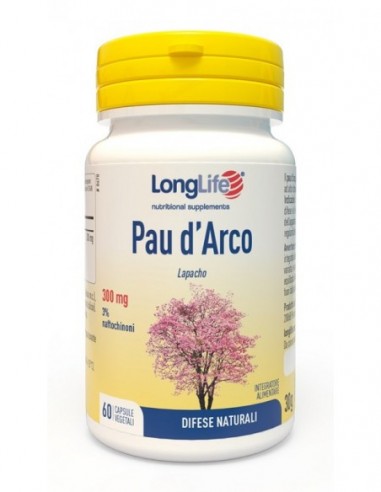 Longlife Pau D'arco 60 Capsule Vegetali