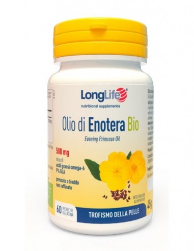 Longlife Olio Enotera Bio 500 Mg 60...