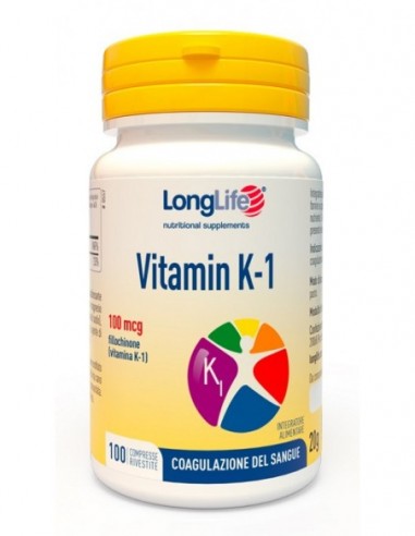 Longlife Vitamin K 100mcg 100...