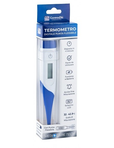 Termometro Digitale Punta Flessibile...