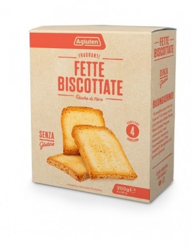 Agluten Fette Biscottate 200 G