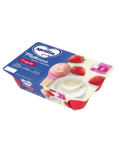 Mellinino Merenda Fragola 6 Pezzi Da...