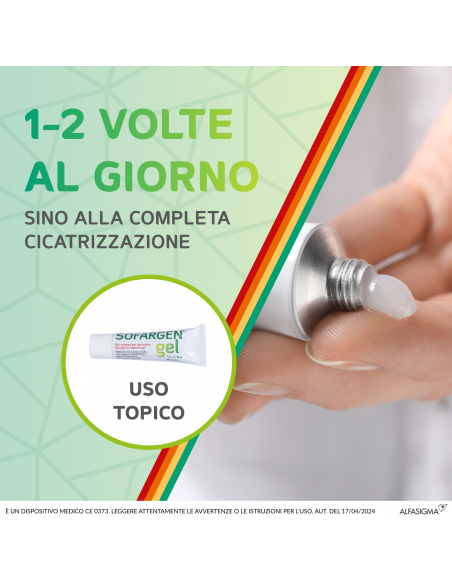 Medicazione In Gel Sofargen Tubo 25 G