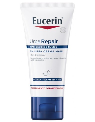 Eucerin Urearepair Crema Mani 5% 30 Ml