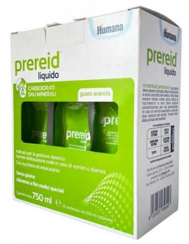 Prereid Liquido 3 Pezzi Da 250 Ml Humana