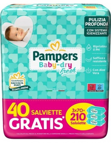 Baby Fresh Formula Esclusiva 210 Pezzi