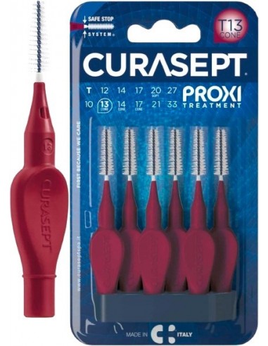 Curasept Proxi T13 Cone Bordeaux 6 Pezzi