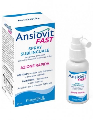 Ansiovit Fast Spray Sublinguale 30 Ml