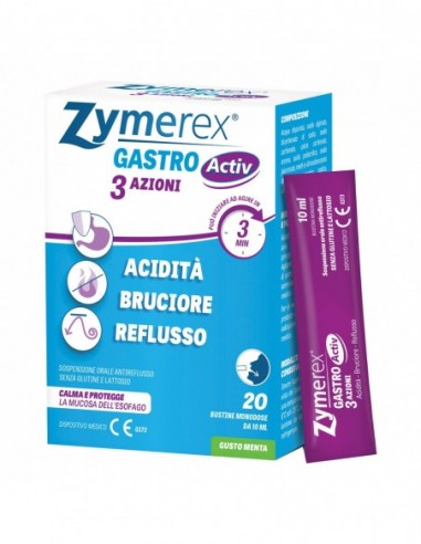 Zymerex Gastro Activ 20 Bustine Da 10 Ml