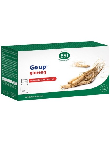 Esi Go Up Ginseng 10 Flaconcini Da 30 Ml