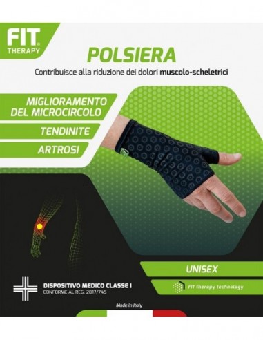 Polsiera Fit Therapy Nero M