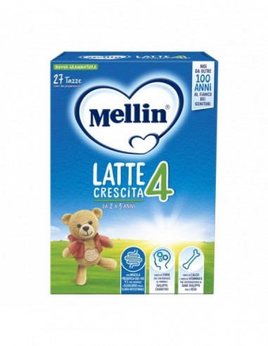 Mellin 4 Latte 2 Buste Da 385 G