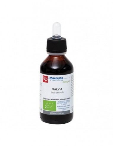 Salvia Tintura Madre 100 Ml Bio