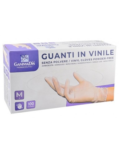 Guanti Vinile Senza Polvere Small 100...