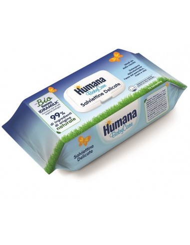 Humana Baby Care Salviette 72 Pezzi