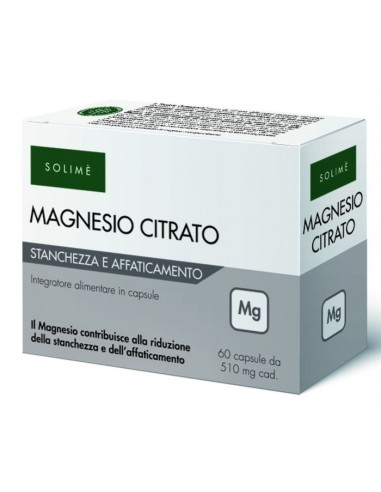 Magnesio Citrato Bibasico 60 Capsule
