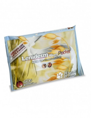 Leniderm Wipes Pocket 20 Pezzi