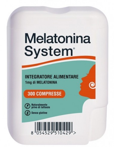 Melatonina System 300 Compresse 1 Mg