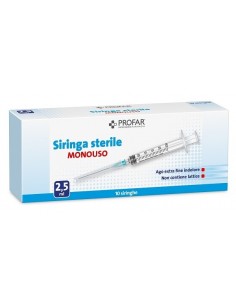 Siringa Monouso 2,5ml Profar