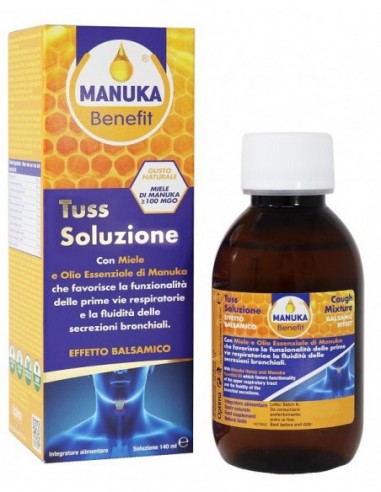 Manuka Benefit Tuss Soluzione 140 Ml