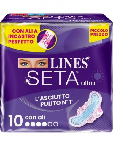 Lines Seta Ultra Assorbenti Ali Dwct...