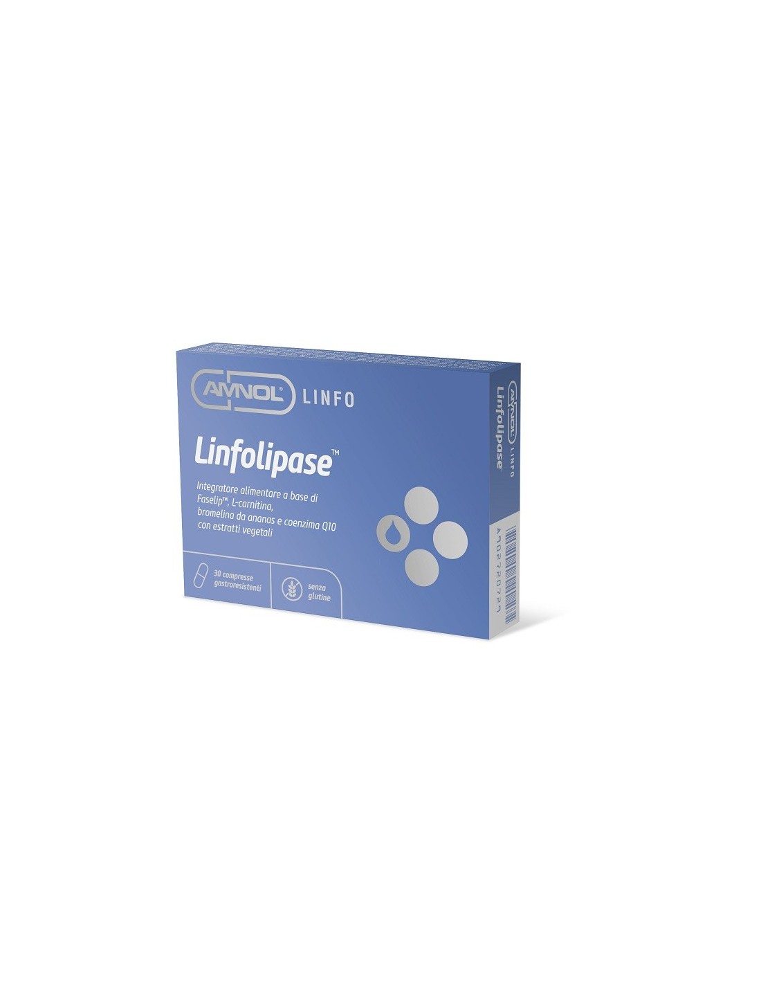 Integratori dimagranti Linfolipase 30 compresse gastroresistenti ...