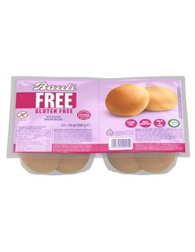 Bauli Free Panini Morbidi 4 Pezzi Da...
