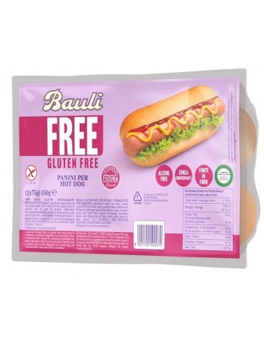 Bauli Free Panini Hot Dog 2 Pezzi Da...