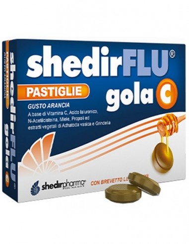 Shedirflu Gola C Arancia 36 Pastiglie