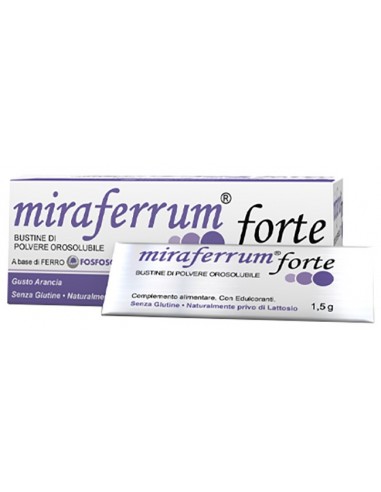 Miraferrum Forte 20 Bustine Da 1,5 G