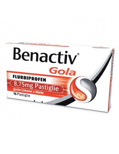 Benactiv Gola 16 Pastiglie 8,75 Mg...
