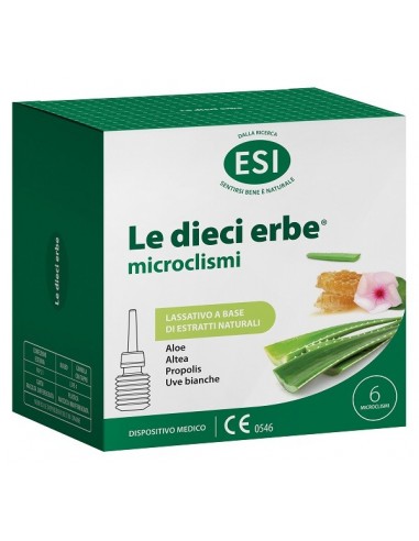 Esi Le Dieci Erbe Microclismi 6 Pezzi