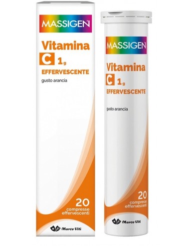 Massigen Vitamina C 1g Effervescente...