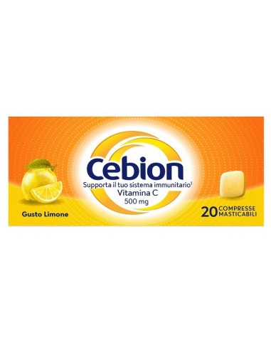 Cebion Masticabile Limone Vitamina C...