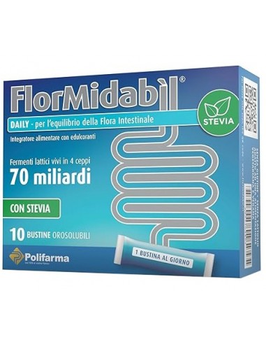 Flormidabil Daily 10 Bustine Con Stevia