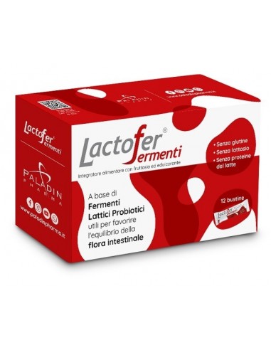 Lactofer Fermenti 12 Bustine Orosolubili