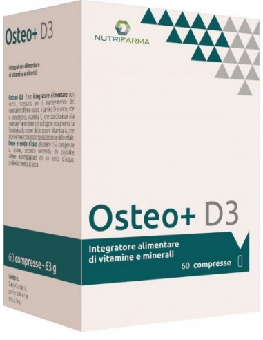 Osteo+ D3 60 Compresse