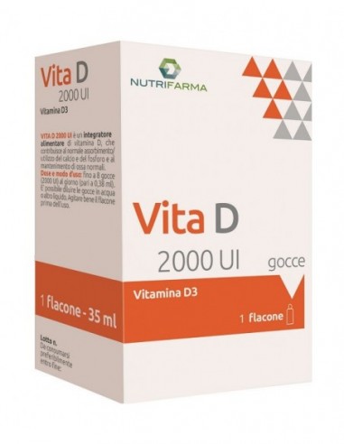 Vita D 2000ui Gocce 35 Ml