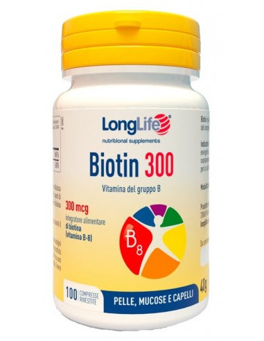 Longlife Biotin 100 Compresse