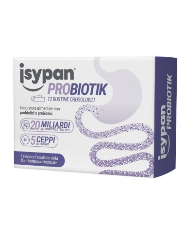Isypan Disbiosi 12 Bustine Orosolubili