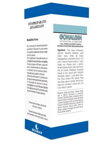 Gonalgin Soluzione Idroalcolica 50 Ml