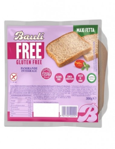 Bauli free pangrande integrale 300 g
