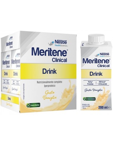 Meritene clinical drink vaniglia 4...