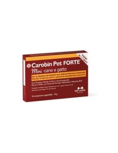 Carobin pet forte mini 15 compresse