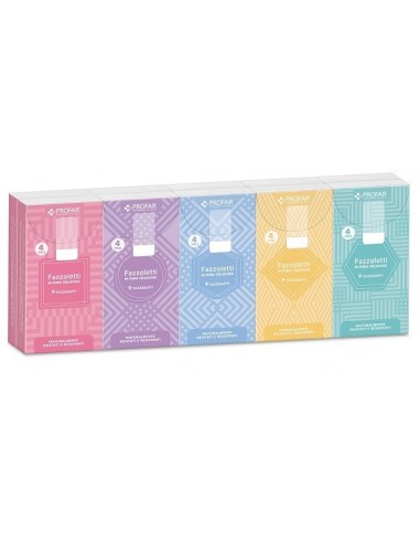 Profar fazzoletti 10x9 cm 4 veli 10...