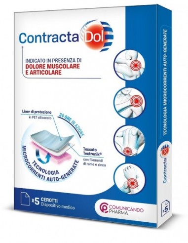 Contractadol cerotto 5 pezzi