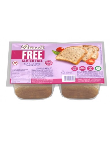 Bauli free pan bauletto cereali 350 g